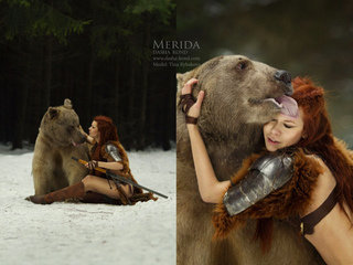Illustration for article titled Cosplaying with a Bear? You Gotta Be Brave